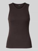 Tanktop met ribboorden, model 'Ilesso'