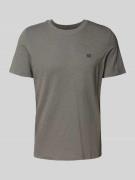 Regular fit T-shirt van puur katoen