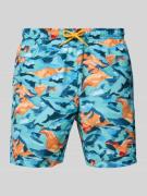 Zwembroek met elastische band en tunnelkoord