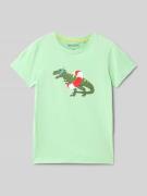 T-shirt met motiefprint