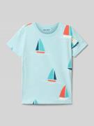 T-shirt met motiefprint