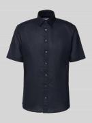 Slim fit zakelijk overhemd met knoopsluiting