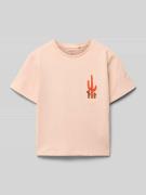 Regular fit T-shirt met stitching, model 'HELMUT'