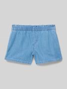 Regular fit korte jeans van puur katoen