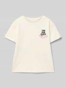 Regular fit T-shirt van puur katoen