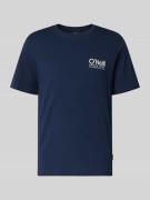 T-shirt met logoprint en ronde hals