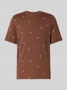 Regular fit T-shirt met motiefprints