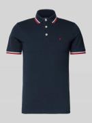 Slim fit poloshirt met logostitching, model 'PAULOS'