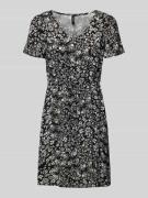 Mini-vrijetijdsjurk van pure viscose, model 'EASY JOY'