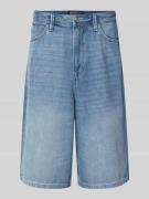 Relaxed fit korte jeans van pure katoen, model 'BAGGY'