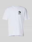 T-shirt met motiefprint, model 'HIGH BEAR'