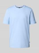 T-shirt met labelprint