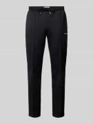 Sweatpants met logoprint, model 'Ballier'