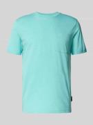 Regular fit T-shirt van puur katoen