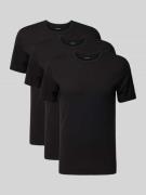 T-shirt met ronde hals in een set van 3 stuks
