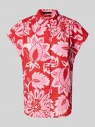 Regular fit blouseshirt met kapmouwen