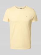 Regular fit T-shirt van puur katoen
