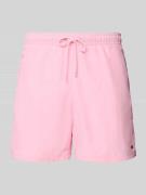 Regular fit zwembroek met logostitching