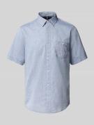 Regular fit vrijetijdsoverhemd met borstzak