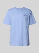T-shirt met labelstitching, model 'ICONS'