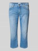 Slim fit jeans in verkorte pasvorm, model 'REKA'