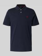 Regular fit poloshirt met logostitching