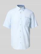 Regular fit vrijetijdsoverhemd van puur katoen