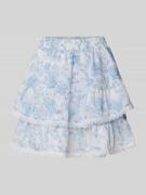 Minirok met gehaakt kant, model 'Boho'