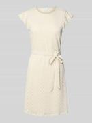 Mini-jurk met strikceintuur, model 'DELAILA'
