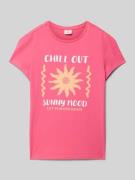 Loose fit T-shirt van puur katoen