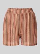 Loose fit korte broek met all-over motief, model 'DEMI'