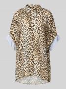 Extra lange overhemdblouse