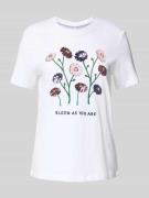 Regular fit T-shirt van puur katoen, model 'KITA'