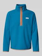 Fleecepullover met opstaande kraag, model 'Amado'