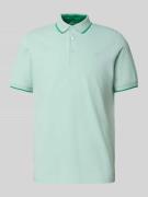 Regular fit poloshirt van katoenmix
