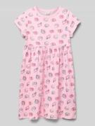 Uitlopende jerseyjurk van puur katoen