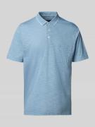 Regular fit poloshirt met borstzak