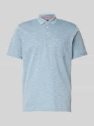 Poloshirt met labelstitching