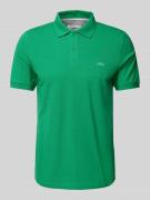 Regular fit poloshirt van katoenpiqué