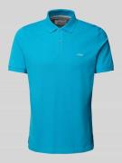 Regular fit poloshirt van katoenpiqué