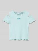 T-shirt met cut-outs