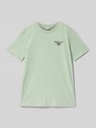 Regular fit T-shirt van puur katoen