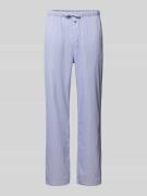 Regular fit pyjamabroek van pure scheerwol