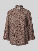 Overhemdblouse met knoopsluiting