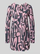 Lange blouse met V-hals