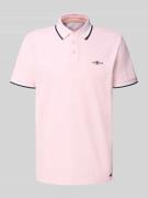 Regular fit poloshirt van katoenmix