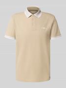 Regular fit poloshirt van katoenmix