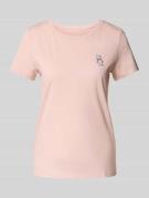 Regular fit T-shirt van puur katoen