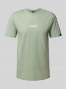 T-shirt met labelprint, model 'OLLIO'