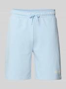 Regular fit sweatshorts met labelprint, model 'MOLLA'